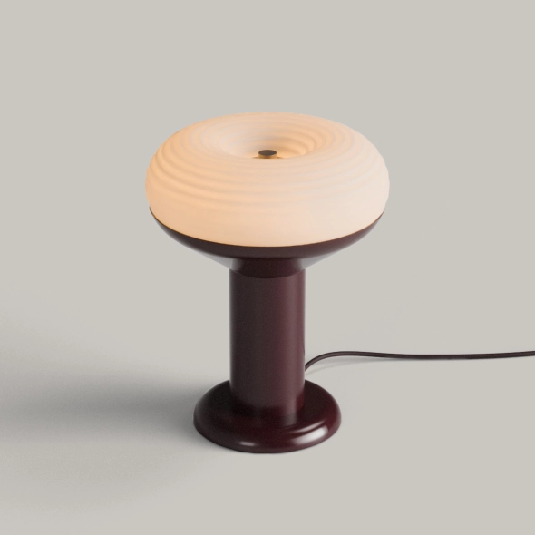 TORO TABLE 2 FIG PURPLE bedside lamp, designed by Kabo&Pydoo
