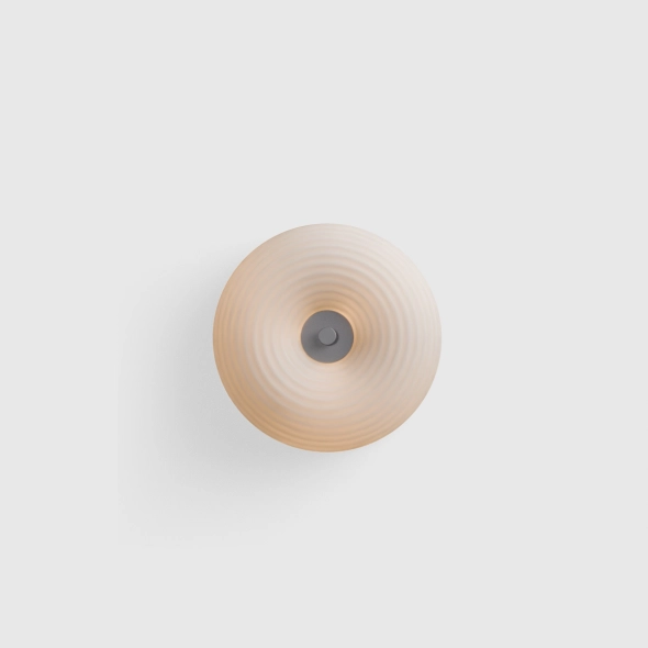 Minimalist TORO WALL S RAW STEEL wall lamp designed by Kabo&Pydo