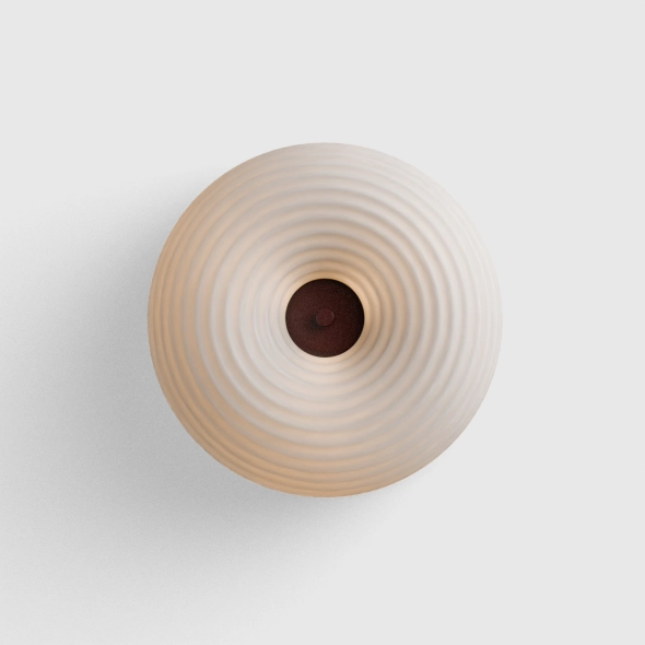 Lampada da parete TORO WALL L, colore Fig Purple – design di Kabo&Pydo