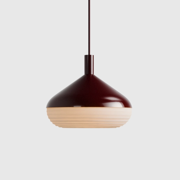 Breite Hängeleuchte TORO FIGOWY FIOLET, Design: Kabo&Pydo (ø 28)