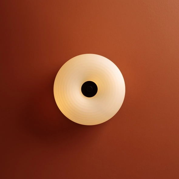 Minimalistische Wandleuchte TORO WALL S Tiefschwarz, Design: Kabo&Pydo