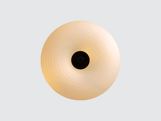 Lampada da parete rotonda TORO WALL L, Deep Black – design di Kabo&Pydo