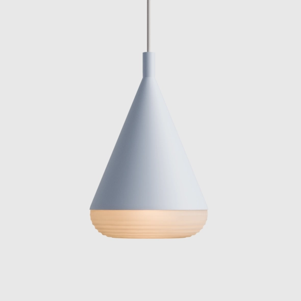 Large TORO L CLEAR BLUE pendant lamp by Kabo&Pydo (ø18)