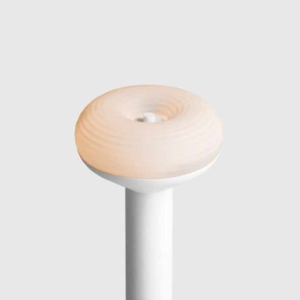 Minimalist TORO FLOOR OFF WHITE floor lamp, designed by Kabo&Pydo