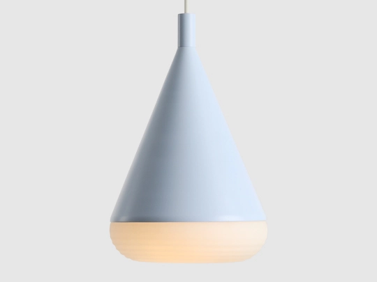 Duża lampa wisząca TORO L CZYSTY BŁĘKIT proj. Kabo&Pydo (ø18)