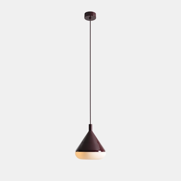 Średnia lampa wisząca TORO M FIG PURPLE proj. Kabo&Pydo (ø18)