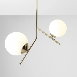 Moderna lampada dorata GALLIA 2 GOLD